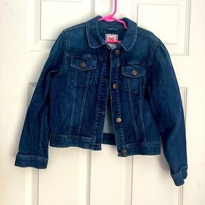 Gymboree denim jacket girl size M (7/8)